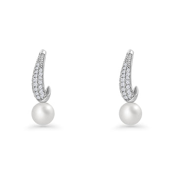 Oblong Stud Earrings